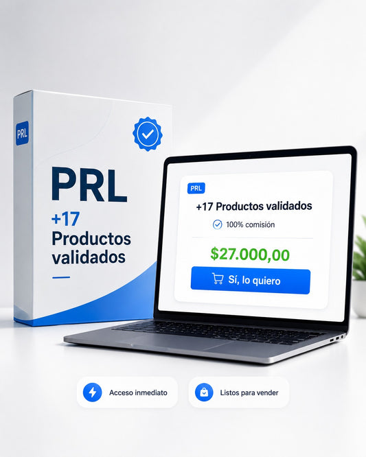 PRL - +17 Productos validados Listos para vender en argentina (te quedas con el 100% de comisión)